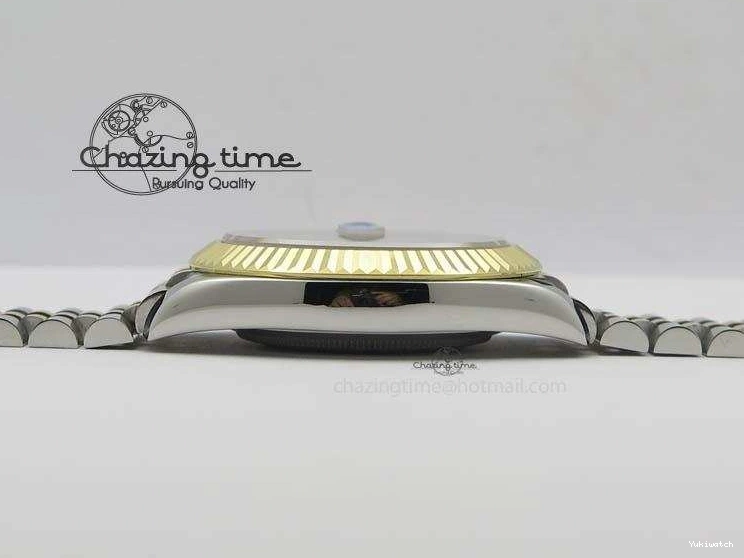 Jubilee YG Best Edition 41mm Bracelet Silver A2813 DateJust Maker BP Dial New Version II SS On 0422